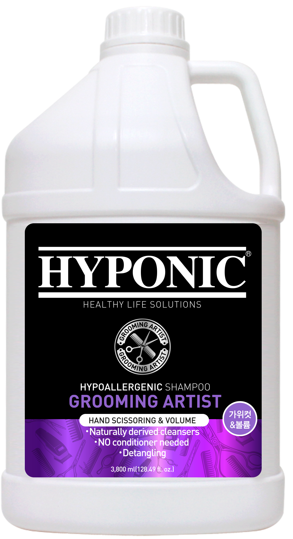Grooming Artist  Shampoo (Hand Scissoring & Volume) 3.8L